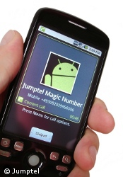 Jumptel verwendet "Magic Numbers", deutsche Festnetznummern, die in der Regel anzurufen sind